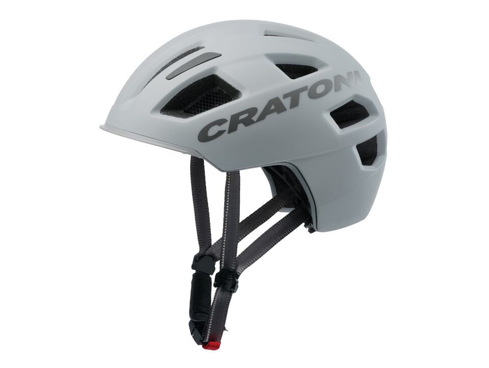 Cykl.helma Cratoni C-Pure (City) vel.M/L (58-61cm) šedá matná