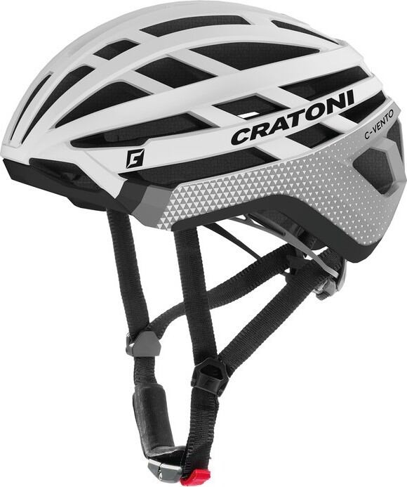 Cykl.helma Cratoni C-Vento (Gravel) vel.S/M (52-57cm) bílá/cerná matná