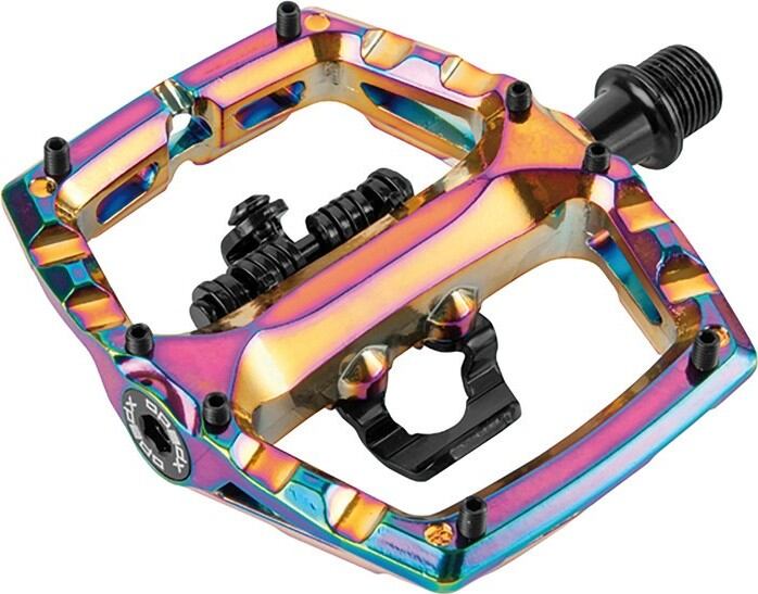 Pedál Xpedo AMBIX oilslick, 9/16", jednostr. XPC