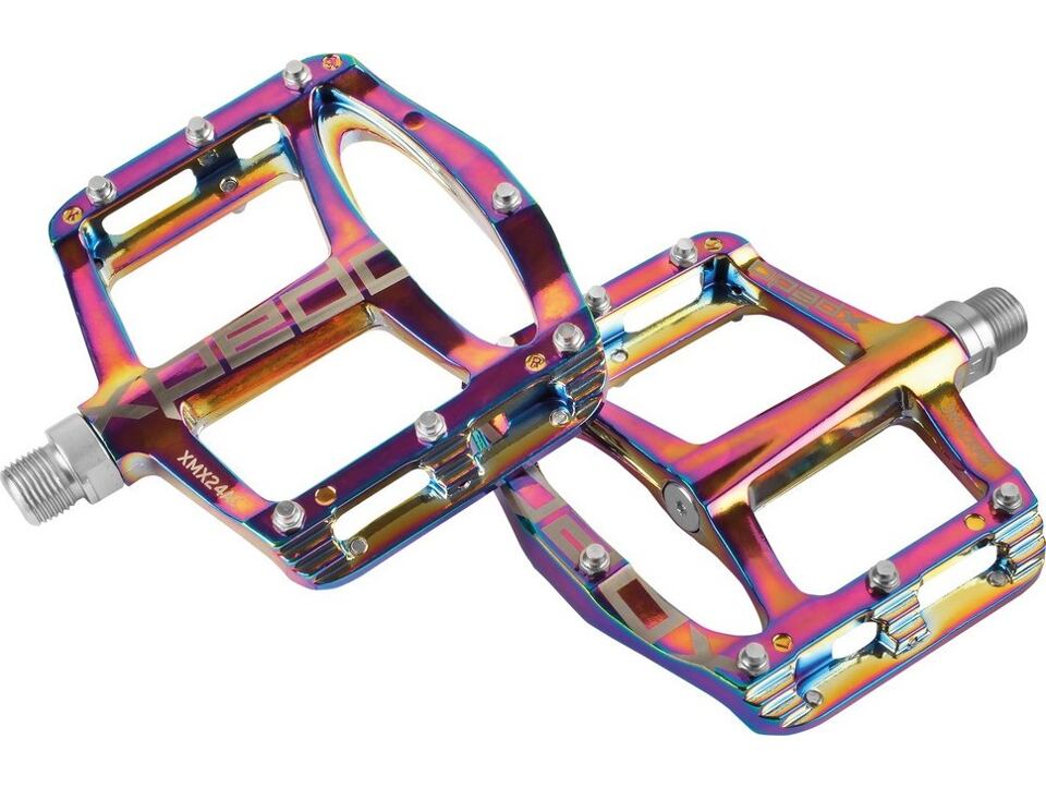 Pedál Xpedo SPRY+ oilslick, 9/16", platforma