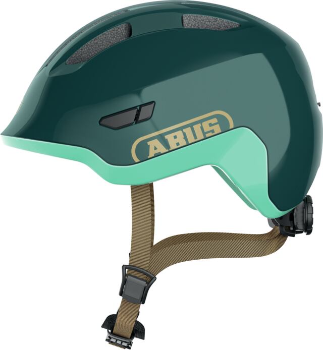 přilba ABUS - Smiley 3.0 ACE LED royal green
