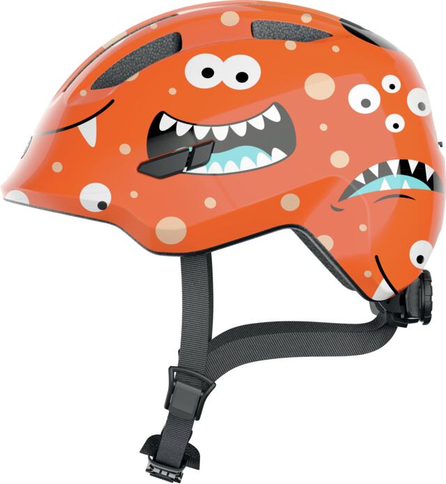přilba ABUS - Smiley 3.0 orange monster