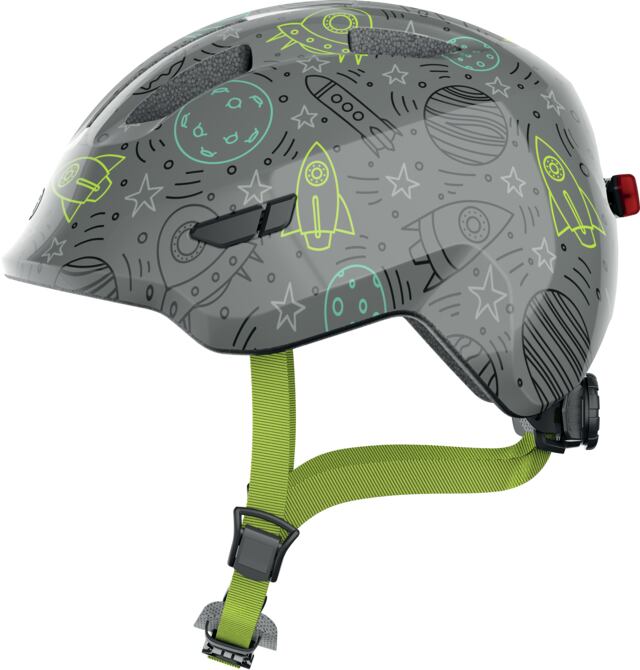 přilba ABUS - Smiley 3.0 LED grey space