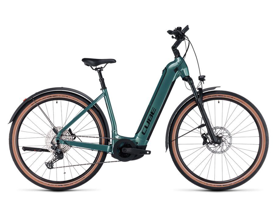 Cube Nuride Hybrid SLX 750 Easy Entry Allroad - Verde´n´black