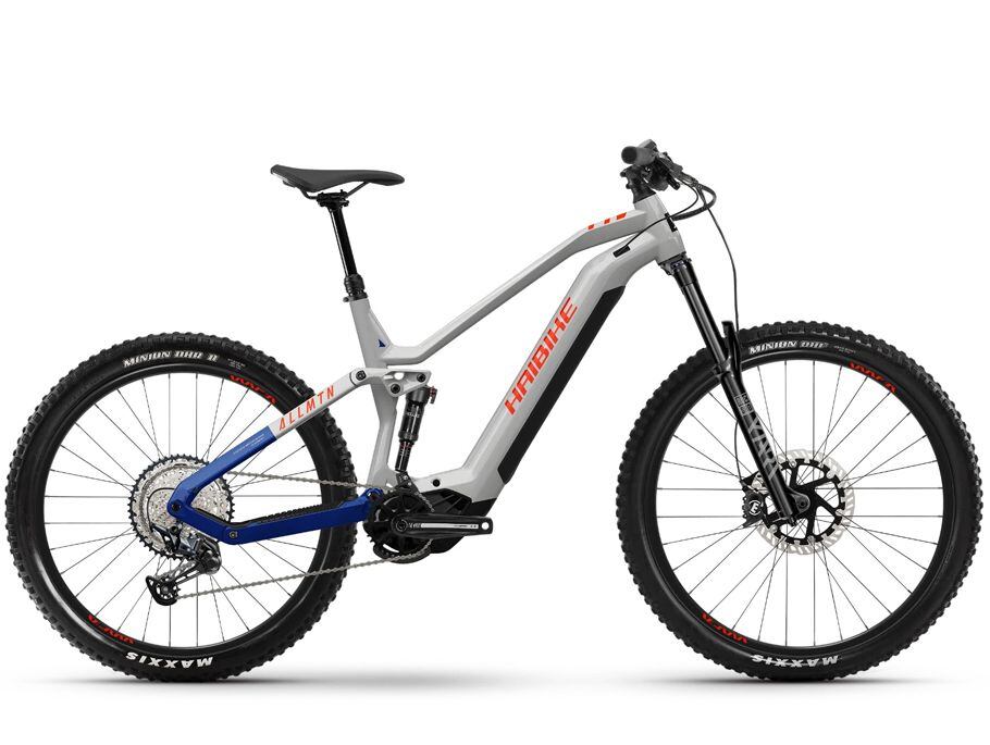 Haibike AllMtn 7 - soft grey/red/blue