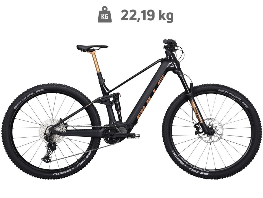 Bulls Sonic AMSL 1 Carbon 29 750 Wh - Black/Gold