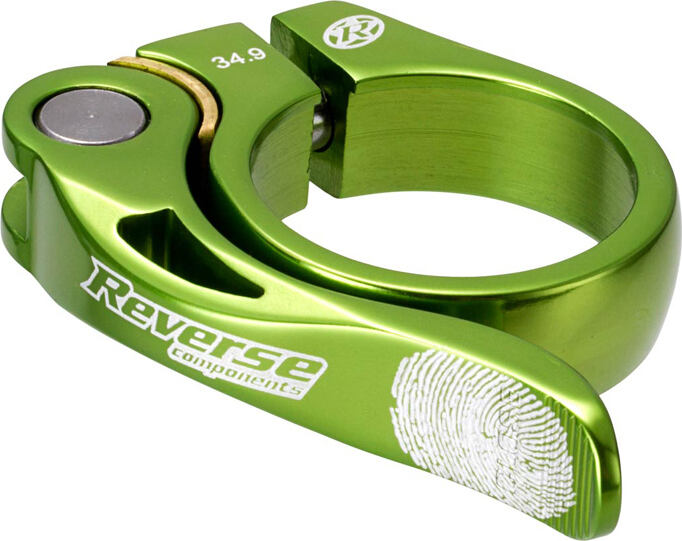 Objímka sedlovky Reverse Long Life 34,9 mm Green