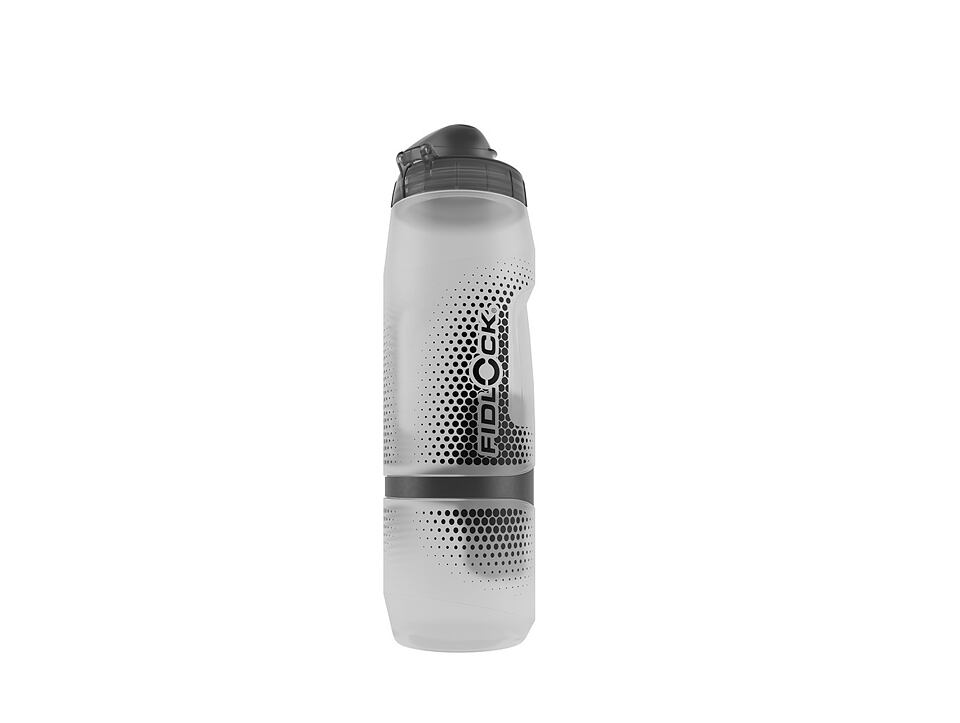 Láhev na pití 800ml - magnet - Fidlock Twist čirá, vc. adaptéru Fidlock