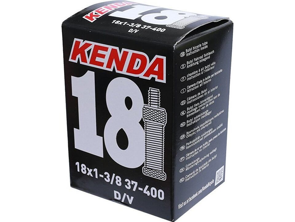 duše KENDA 18 x 1 3/8 (37-400) DV 28 mm