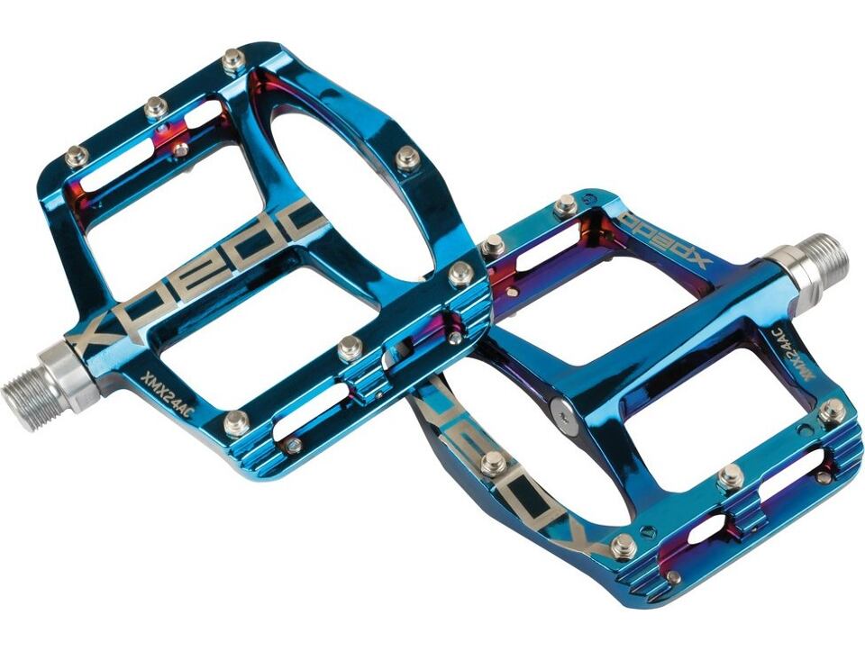 Pedál Xpedo SPRY+ blueray, 9/16", platforma