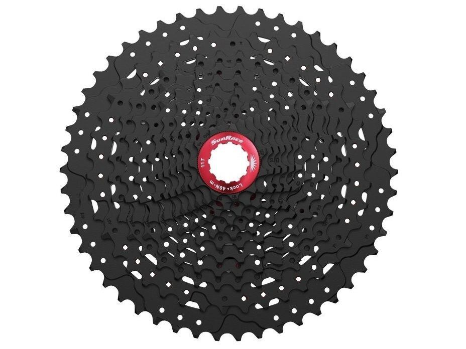 Kazetový pastorek SunRace CSMZ90 12-st.,11-50Z,Shim/SRAM kompat., crn
