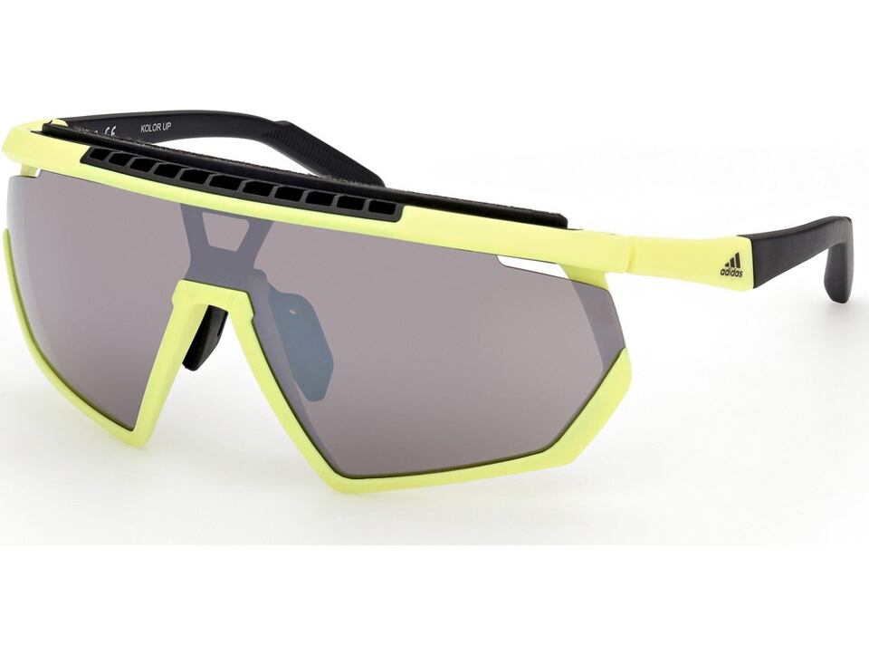 Sluneční brýle ADIDAS Sport SP0029-H Matte Yellow/Smoke Mirror