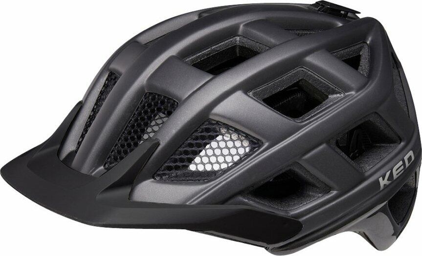 přilba KED Crom M black matt 52-58 cm