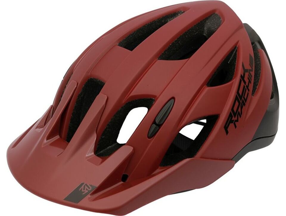 přilba ROCK MACHINE Trail Pro černo/červená vel.M 54-58 cm
