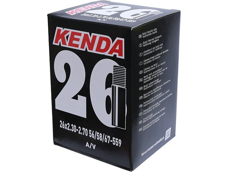 duše KENDA 26x2,3-2,7  (56/58/67-559) AV 35 mm