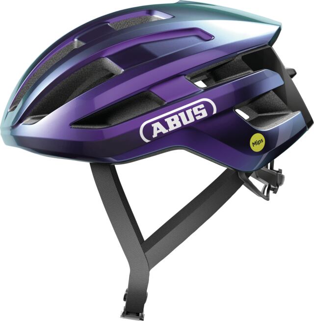 přilba ABUS - PowerDome MIPS flip flop purple