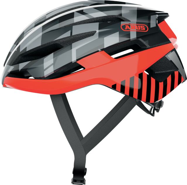 přilba ABUS - StormChaser tech orange