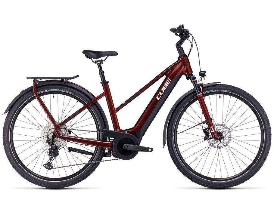 Cube Touring Hybrid EXC Trapeze 500 - Red´n´white