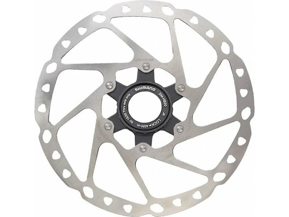 brzdový kotouč SHIMANO Deore SM-RT64 160mm Center lock, matice s externím ozubením, v krabičce