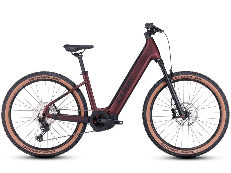 Cube Reaction Hybrid SLX 750 Easy Entry - Rubyred´n´black