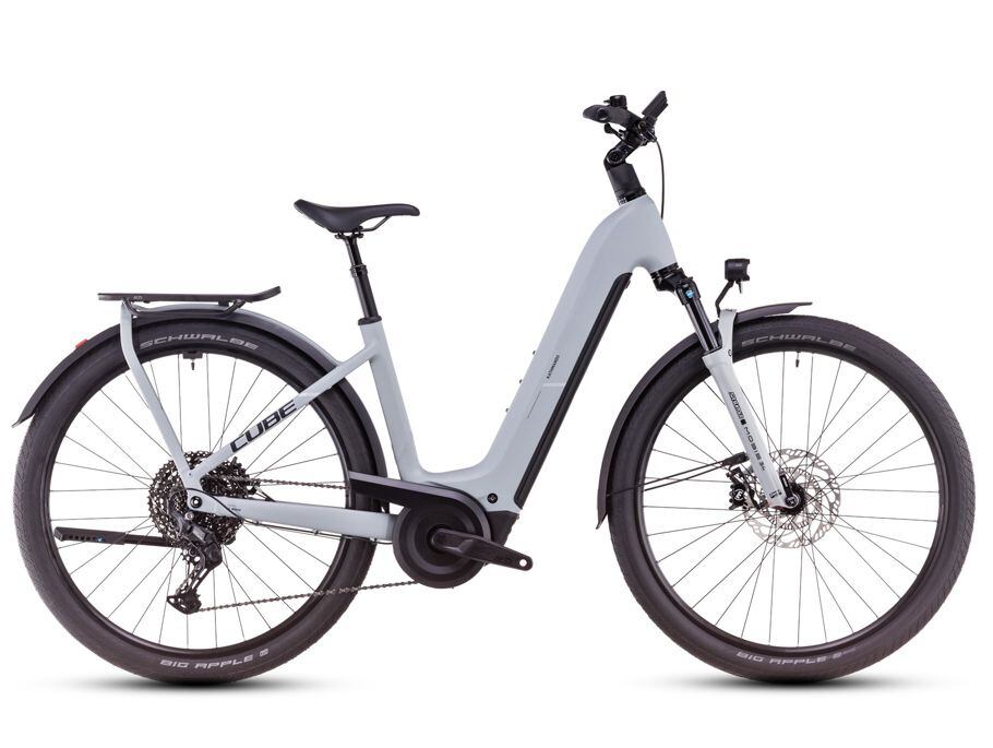 Cube Kathmandu Hybrid EX, easy entry - haze´n´black