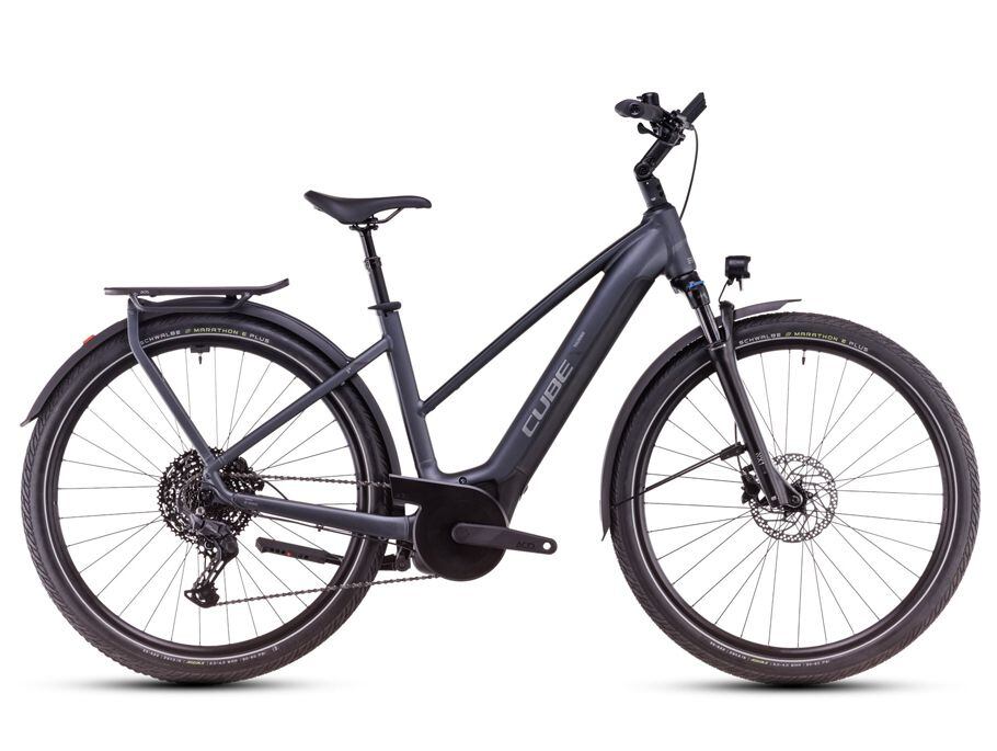 Cube Touring Hybrid PRO 625, trapeze - metallicgrey´n´chrome