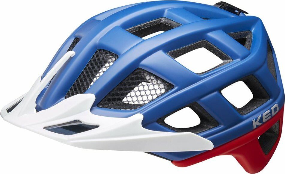 přilba KED Crom XL blue red matt 60-64 cm