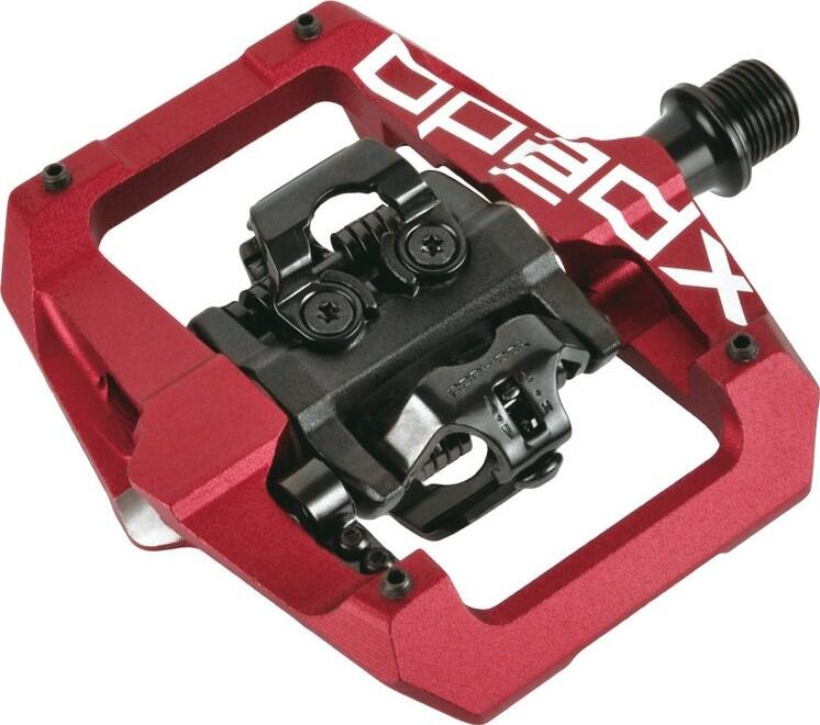 Pedál Xpedo Clipless GFX cervená, 9/16", zweiseitg XPT
