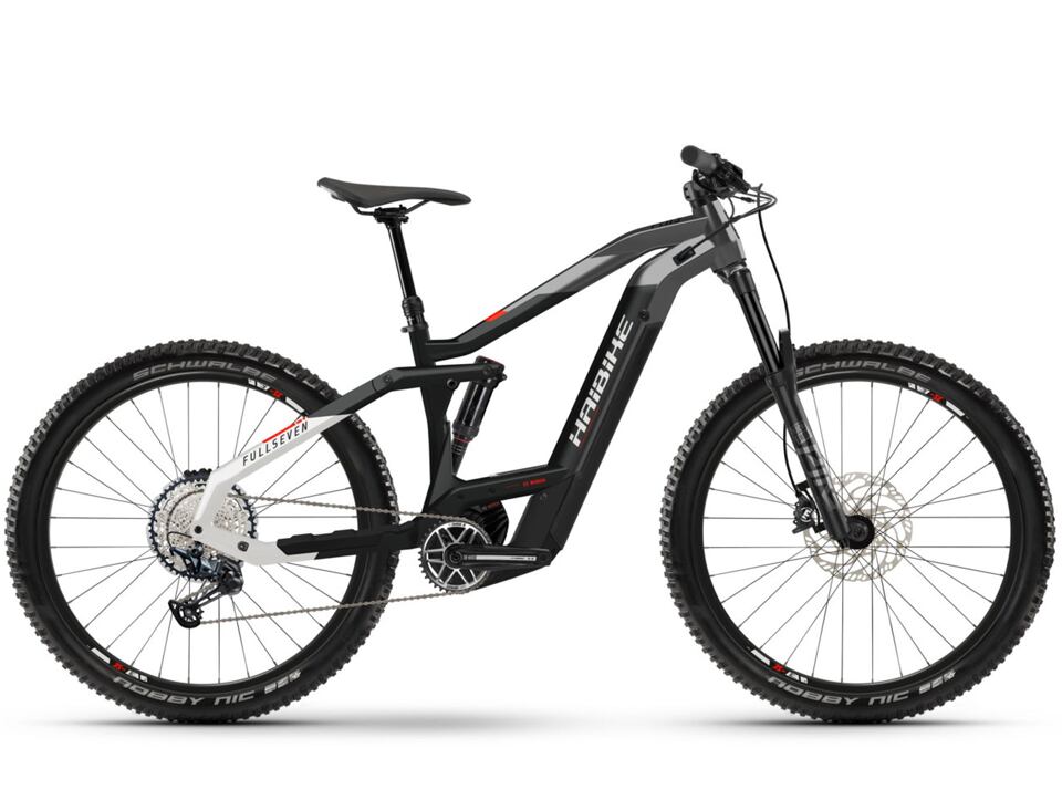 Haibike Fullseven 9 - Black/titan/white