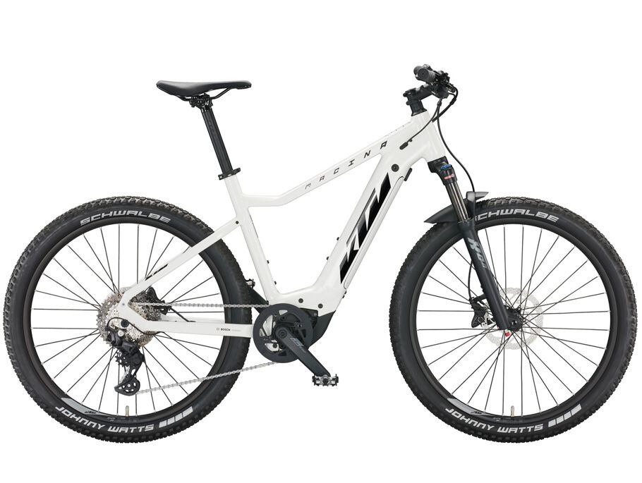 KTM Macina Race 571 Glory - Metallic White (Black+Orange)