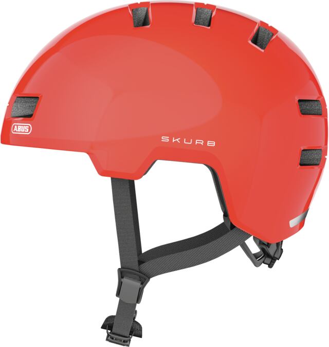 přilba ABUS - Skurb signal orange