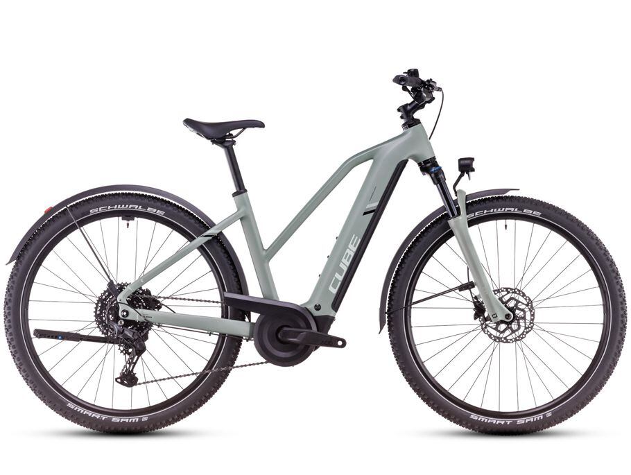 Cube Nuride Hybrid Pro 800 Allroad, trapeze - Pistachio´n´stonegrey