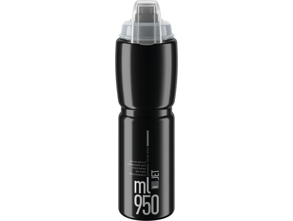 Láhev na pití Elite Jet Plus 950ml, cerná/šedá