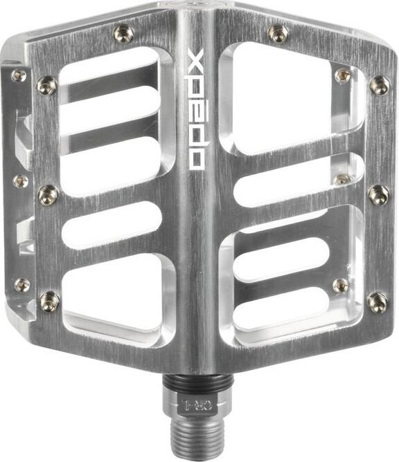 Pedál Xpedo JEK stríbrná, 9/16", platforma
