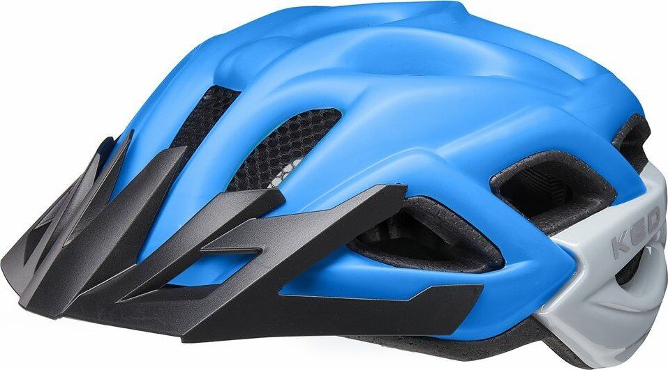 přilba KED Status Junior M blue black matt 52-59 cm