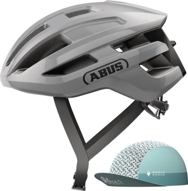 přilba ABUS - PowerDome ACE race grey