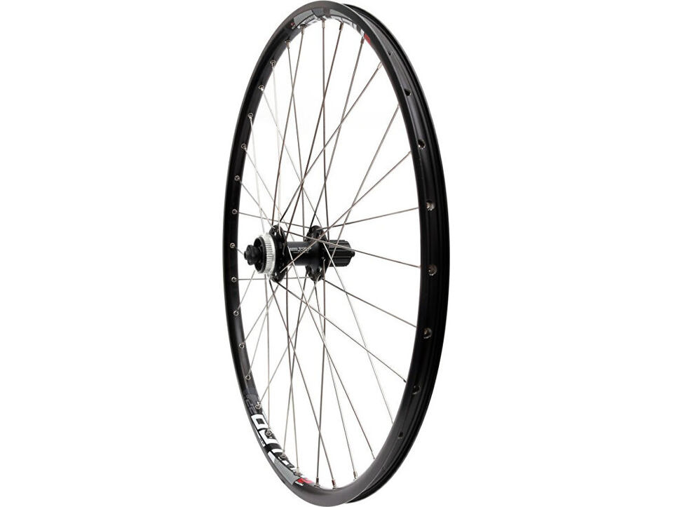 zapletené kolo 27,5" MAX1 Disc Center lock zadní 8-11sp. černé/stříbrné