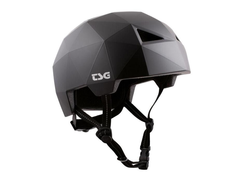 Přilba TSG Geo solid Color Satin Black, S/M
