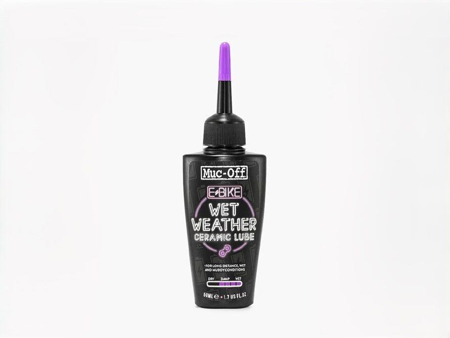 mazivo MUC-OFF E-Bike Wet Lube 50 ml