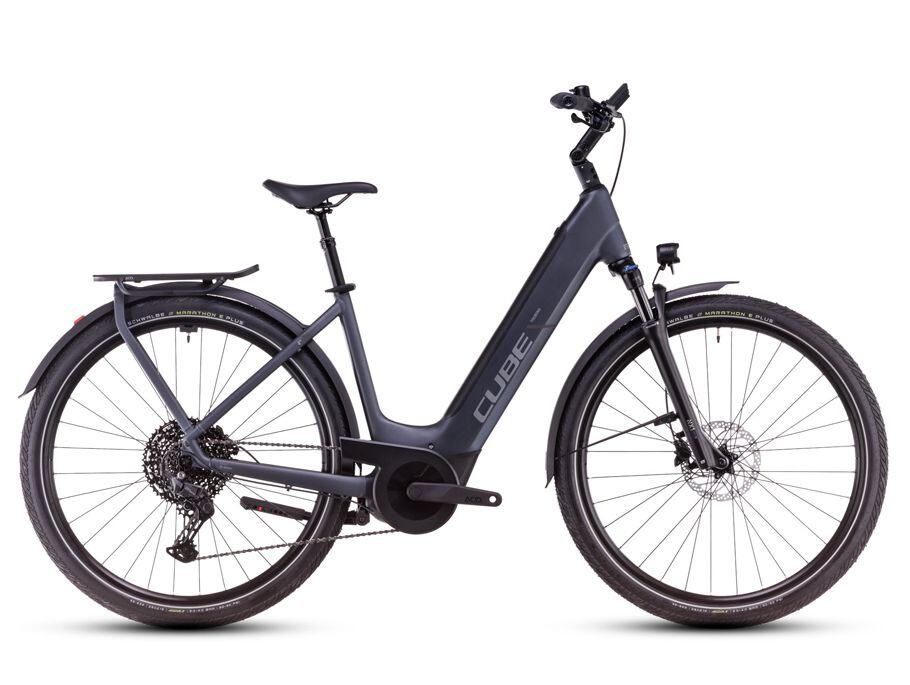 Cube Touring Hybrid PRO 625, easy entry - Metallicgrey´n´chrome