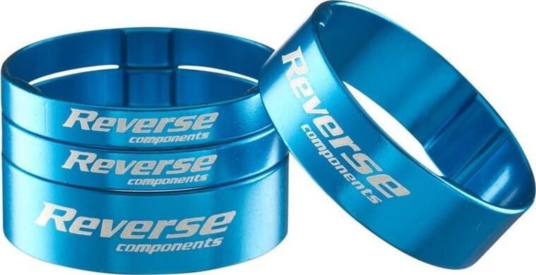 Podložka distanční Reverse Alloy Ultra-Lite set 1 1/8" Light Blue