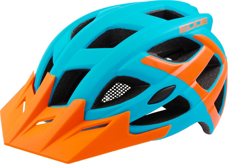 přilba RM Edge modro/oranžová vel. S/M 55-58cm