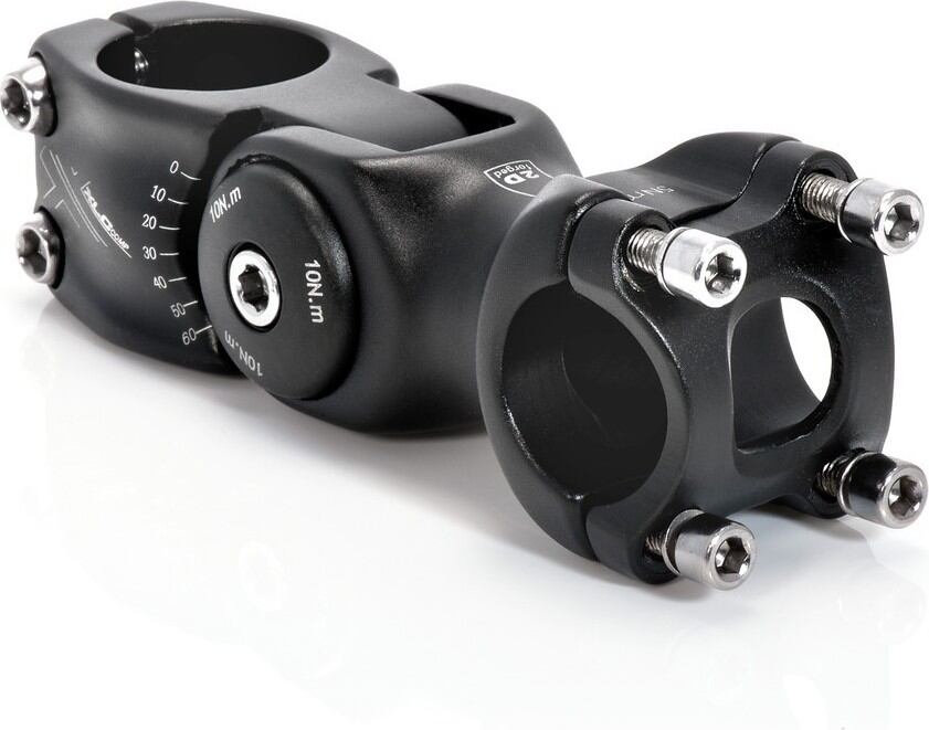 XLC Comp A-Head predstavec ST-T14 Al cerná, 0-60°, 1 1/8", Ø 31,8 mm, 95 mm