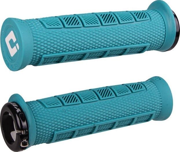 Gripy MTB ODI Elite Pro Lock-On Yeti Turquiose
