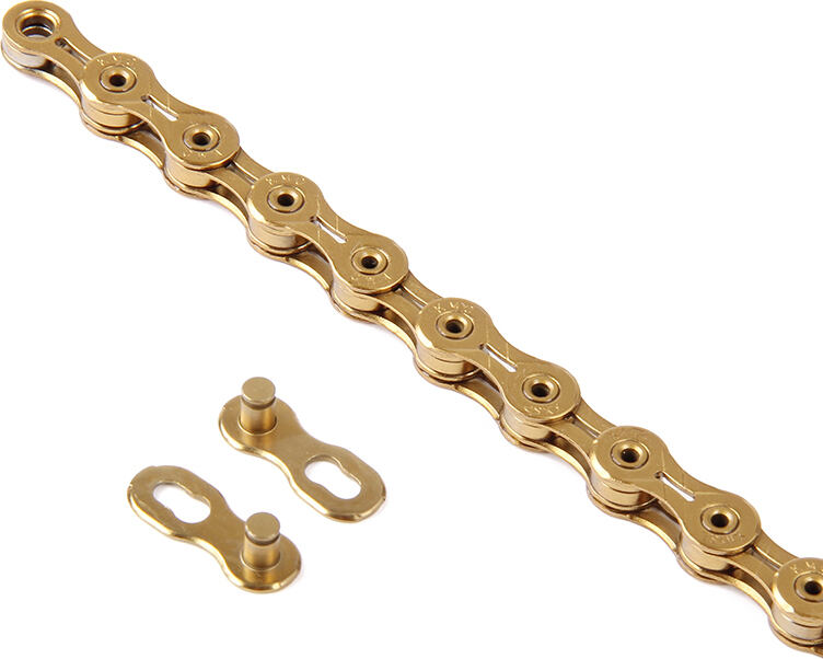 Řetěz 11 sp. KMC X11-SL Ti-N GOLD, 118čl.