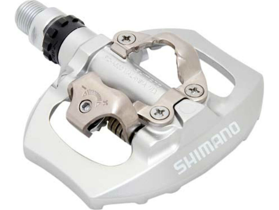 pedály shimano PD-A530 - spd, stříbrné