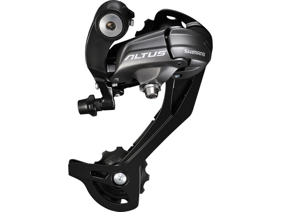 měnič SHIMANO Altus RD-M370SGS, 9 speed, černý, v krabičce
