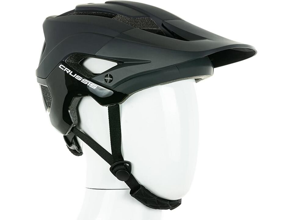 Crussis - Cyklistická přilba CRUSSIS 03012 - antracit/černá vel. L (58-62cm)