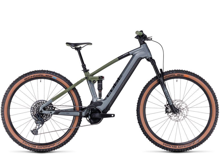 Cube Stereo Hybrid 120 TM 750 - Flashgrey´n´olive