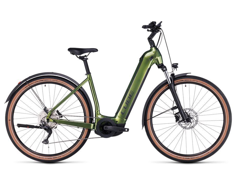 Cube Nuride Hybrid Pro 625 Easy Entry Allroad - Shinymoss´n´black